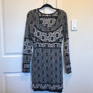 Free People Floral Bodycon Dress (NWOT)